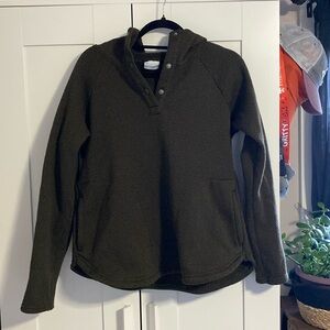 Olive Green Columbia Hoodie Size Large (L)